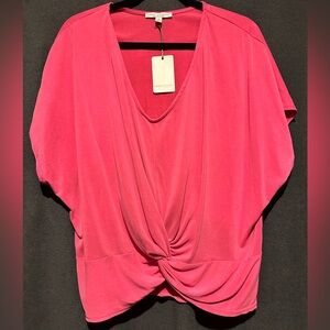 Green Envelope top, NWT,